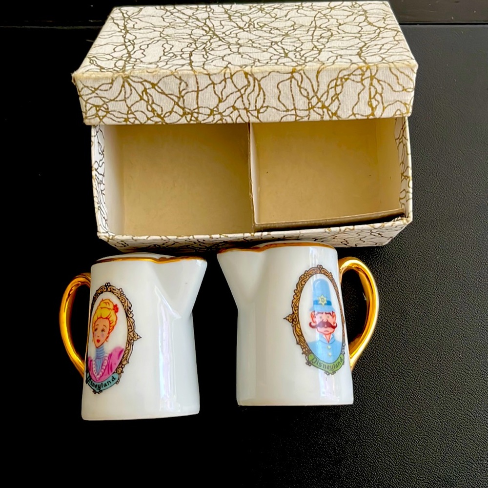 Authentic Disneyland salt and pepper shakers
